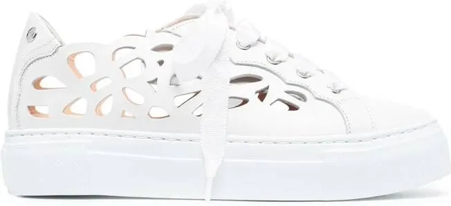 AGL Mandi laser-cut sneaker White