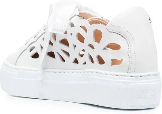 AGL Mandi laser-cut sneaker White