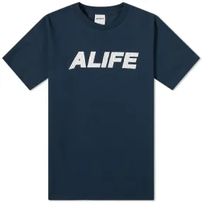 Alife Sonar Print T-ShirtNavy