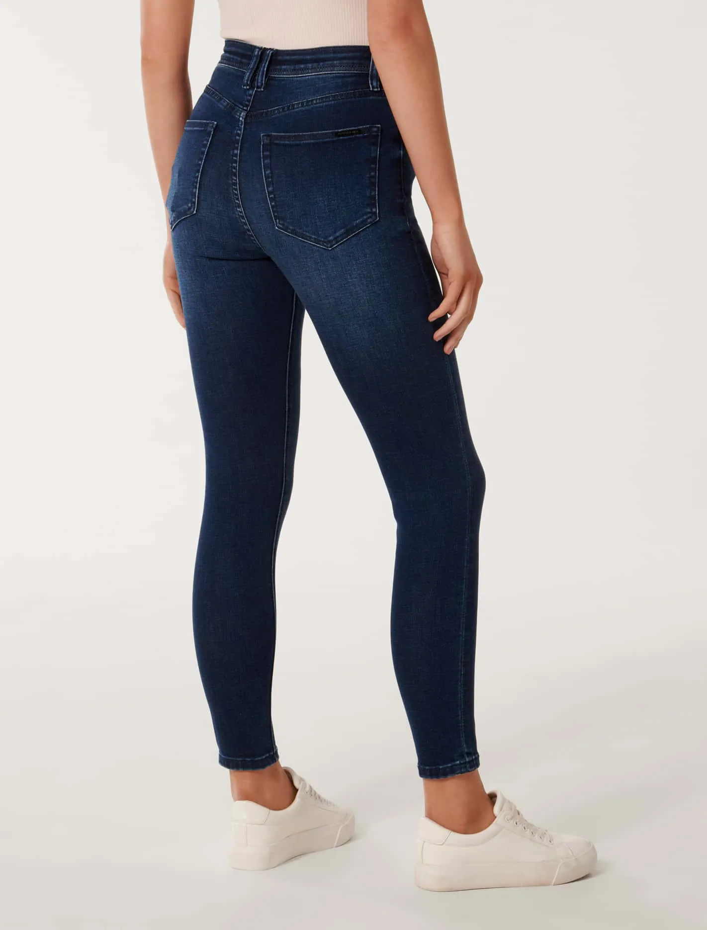 Ashley Mid-Rise Ankle Skinny Jeans