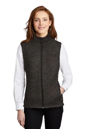 B2B1 L236NEW Port Authority  Ladies Sweater Fleece Vest