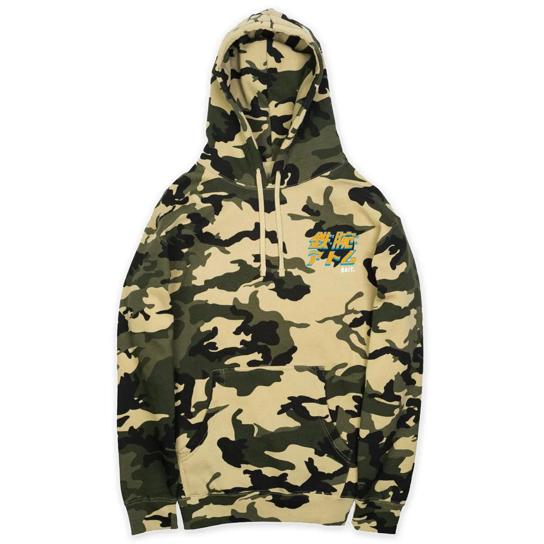 BAIT x Astro Boy Men Mighty Atom Hoody (camo / army)