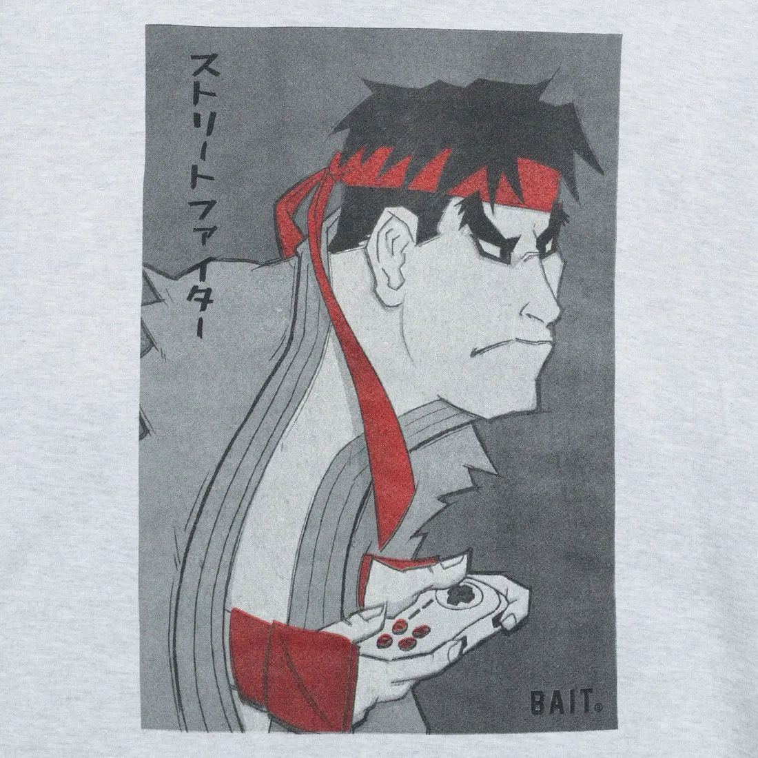 BAIT x Street Fighter x Kidokyo Men Ryu Hoody (gray / heather)