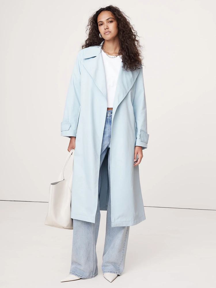 Banana Republic Water-Resistant Travel Trench Coat