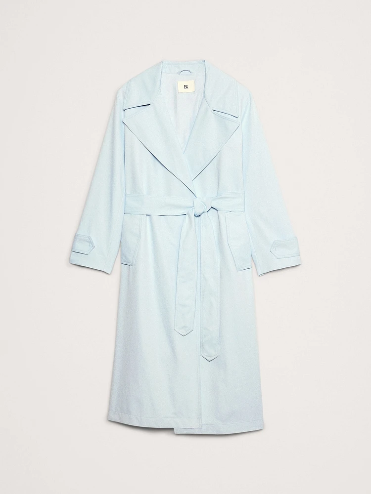 Banana Republic Water-Resistant Travel Trench Coat