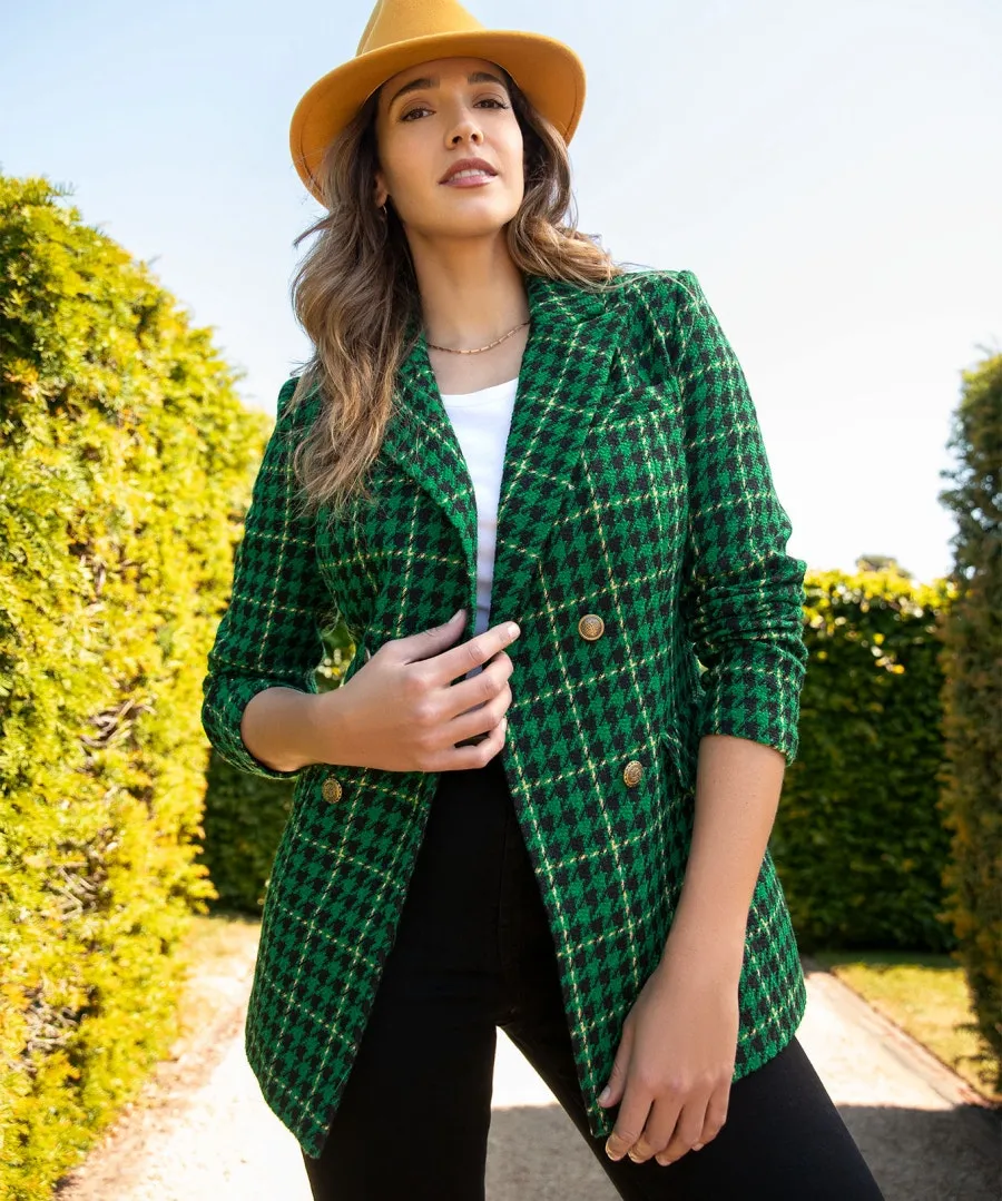 Beautifully Bold Check Jacket