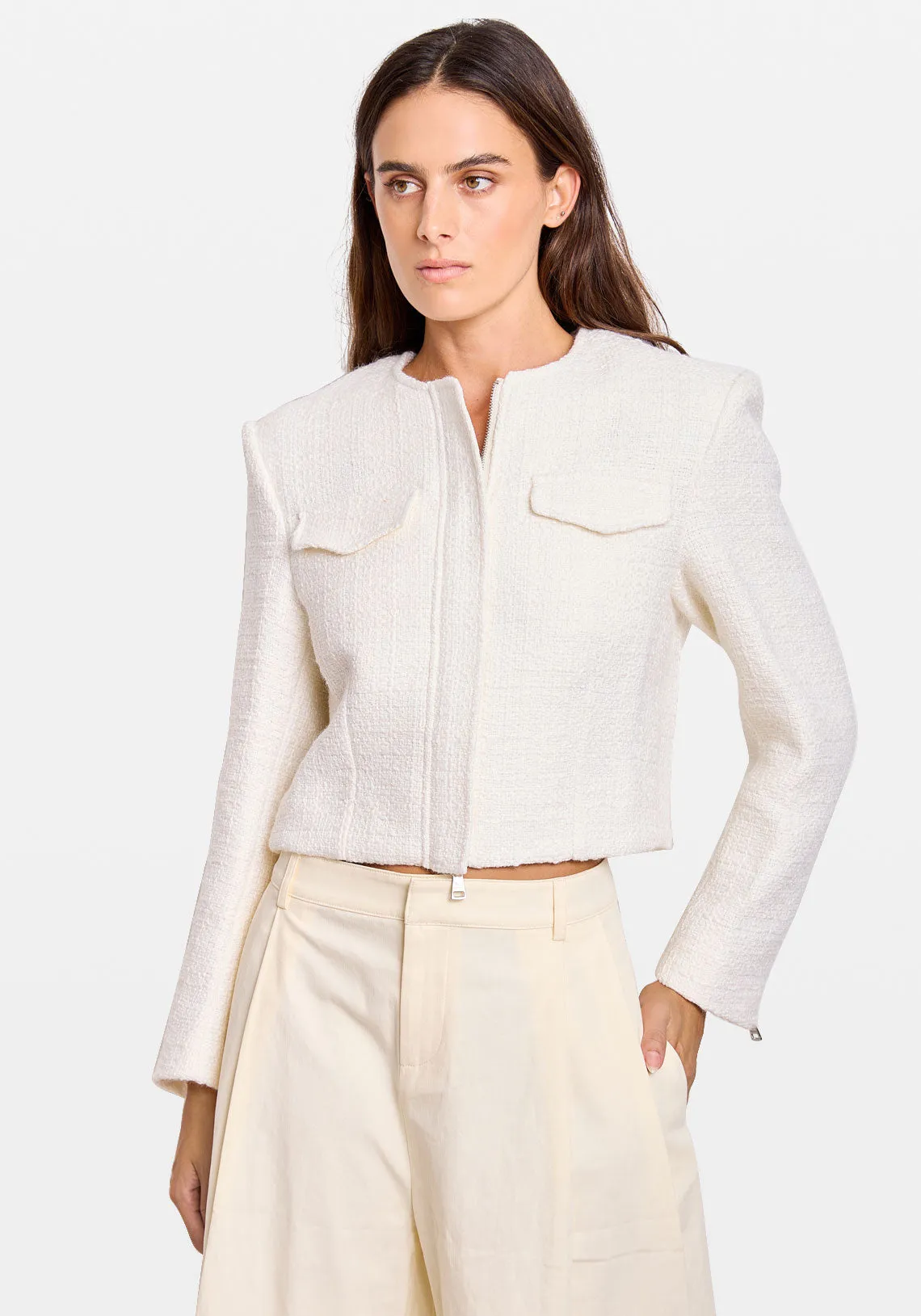 BERTIE JACKET IVORY