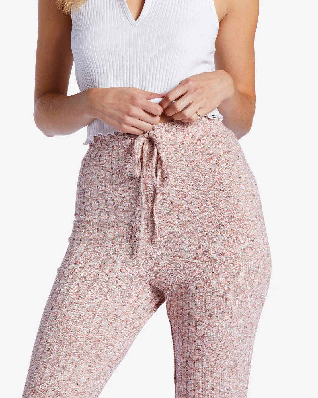 Billabong So Easy Flare Pants-Sweet Tea