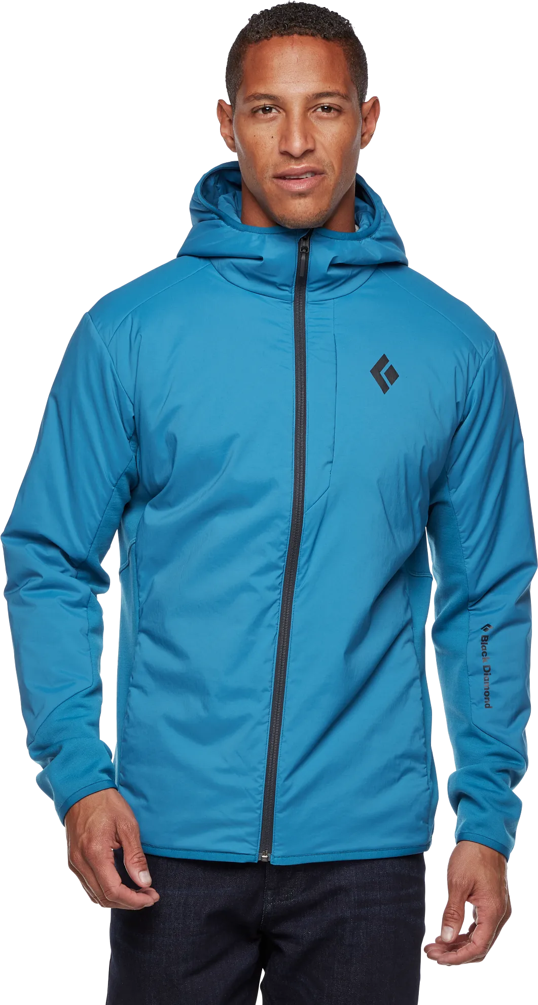 Black Diamond Men's First Light Hybrid Hoody Kingfisher | Buy Black Diamond Men's First Light Hybrid Hoody Kingfisher 