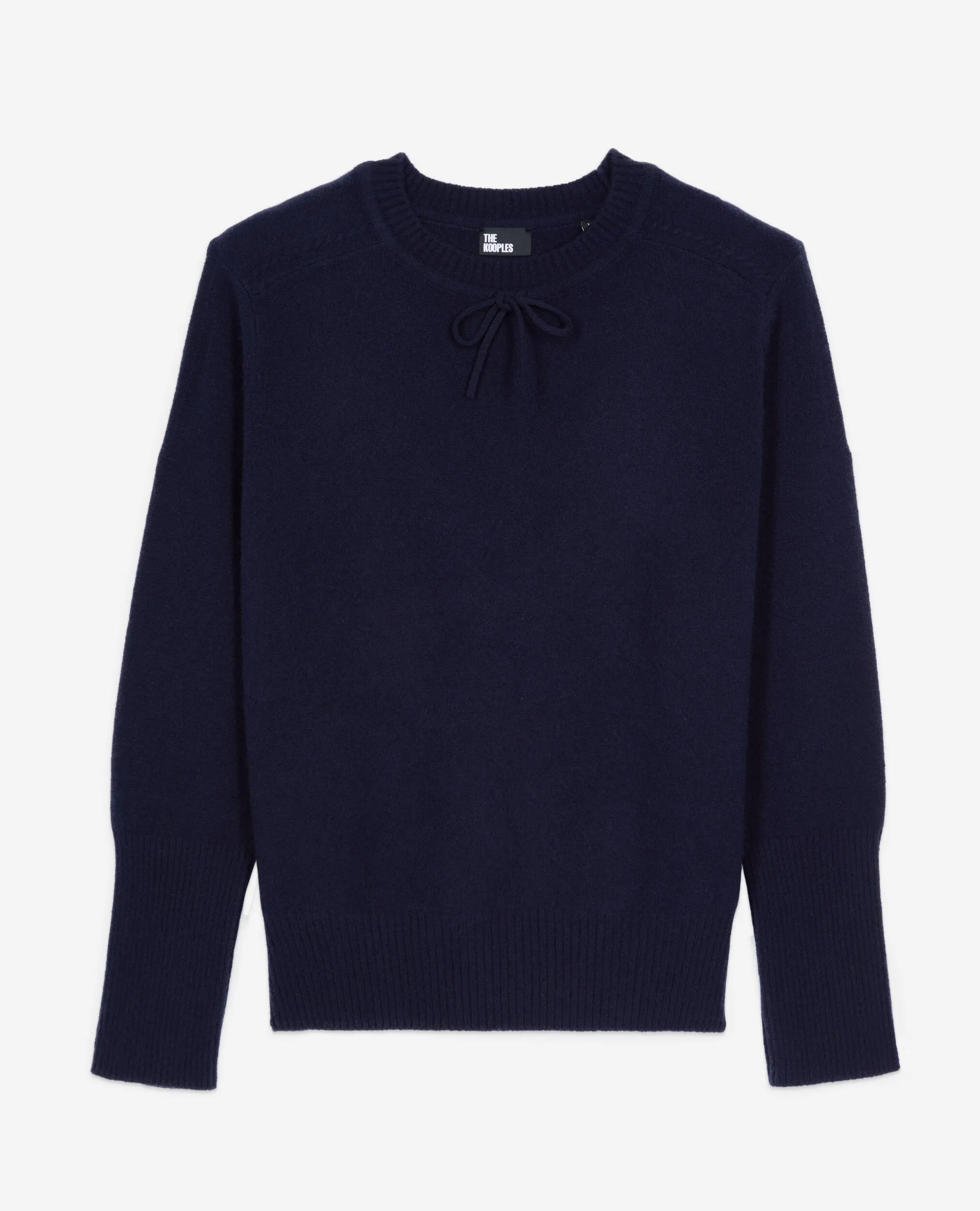 Blue cashmere sweater