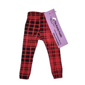 Brick Plaid Doll Leggings