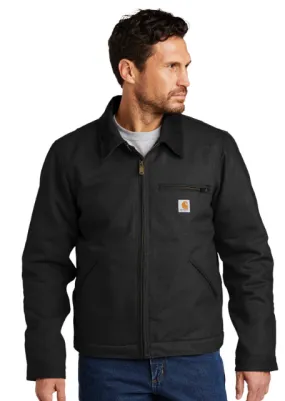 Carhartt MEN'S BLANKET-LINED DETROIT JACKET - RELAXED FIT - DUCK - 1 WARM RATING