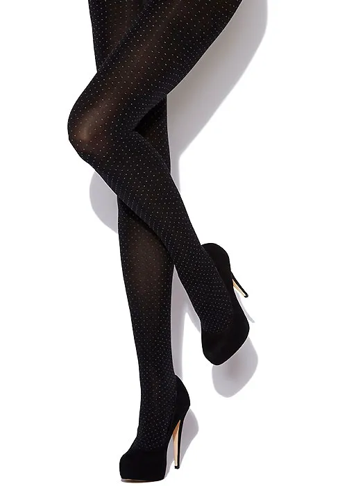 Charnos Mini Spot Opaque Tights ()