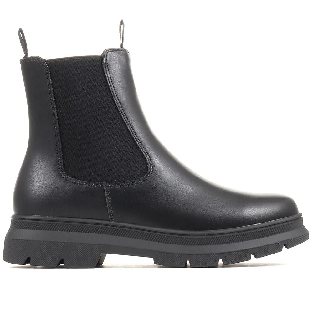 Chunky Platform Chelsea Boots - BELWBINS36079 / 323 050