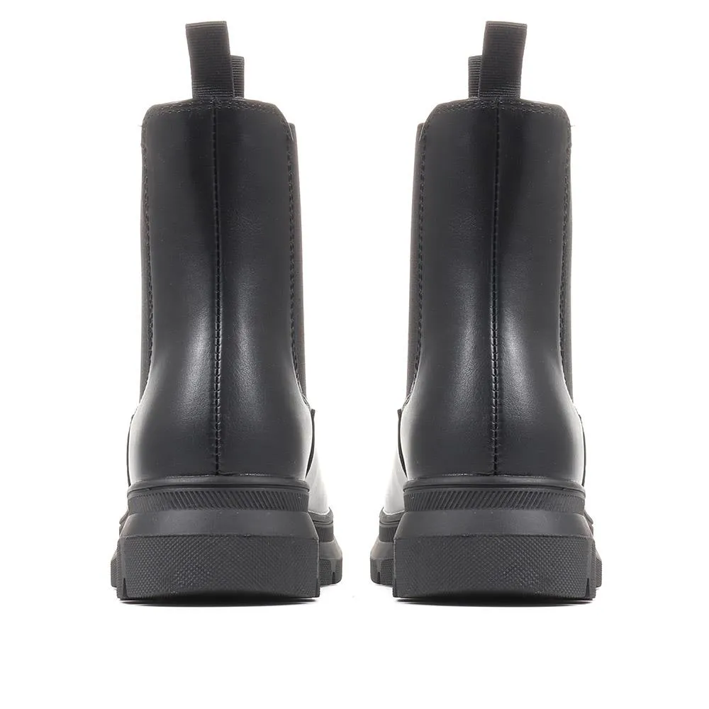 Chunky Platform Chelsea Boots - BELWBINS36079 / 323 050