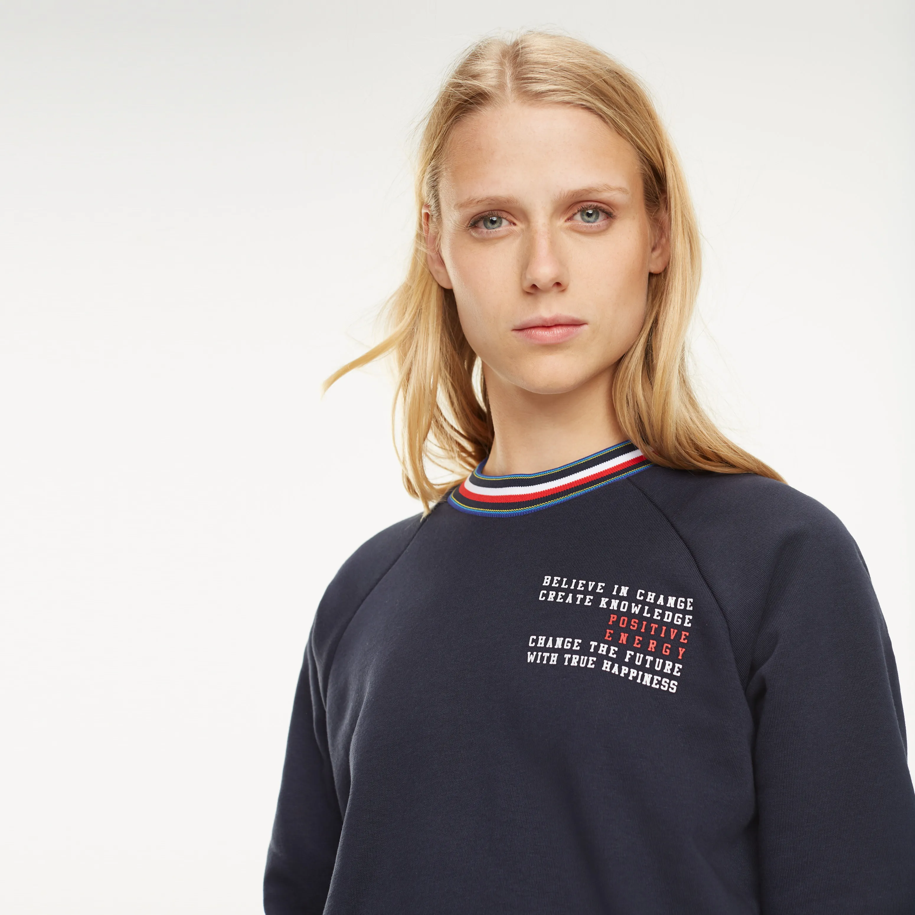 Crew Neck Terry Sweatshirt | Hoodies | Tommy Hilfiger