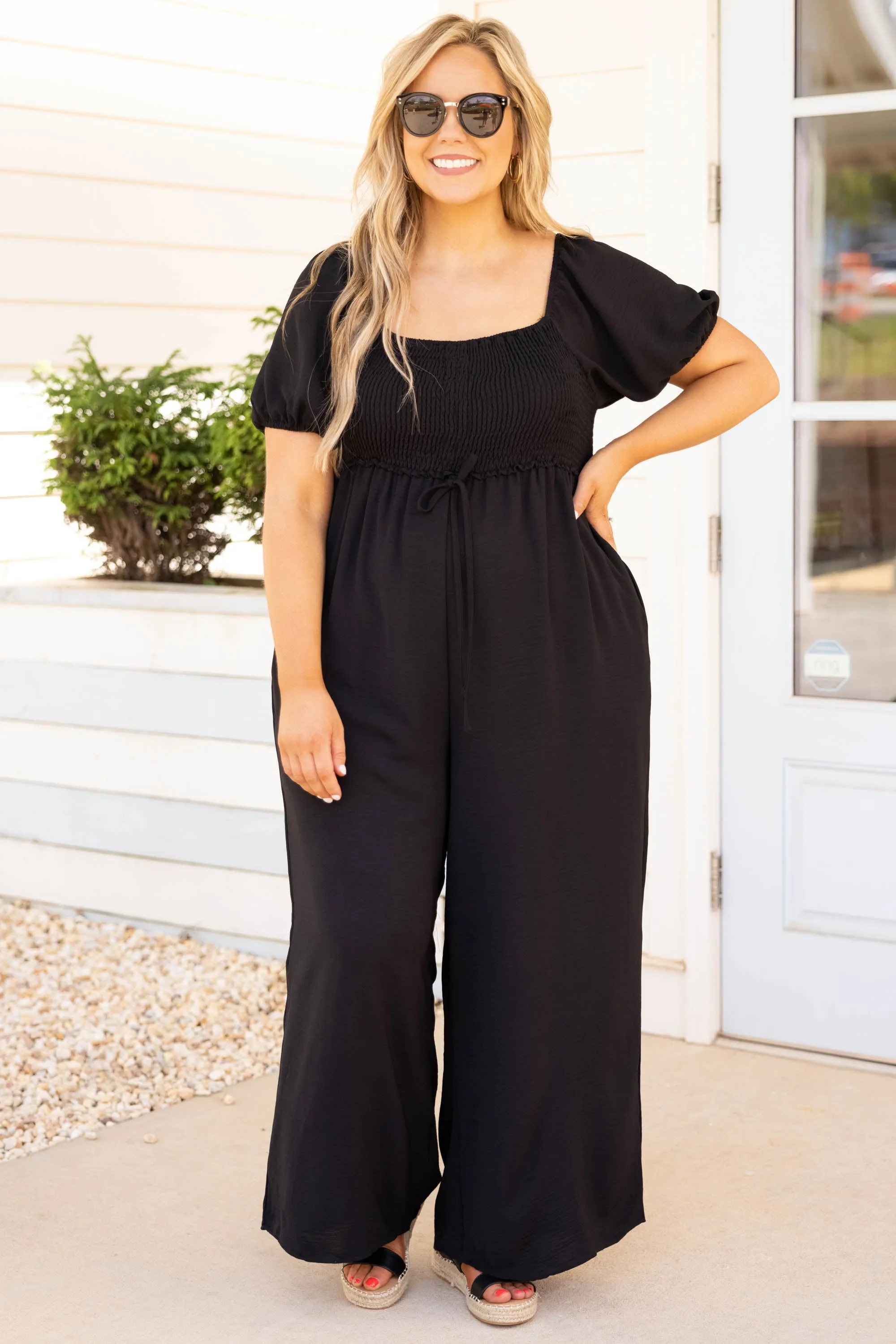 Dancing Under The Stars Jumpsuit, Black