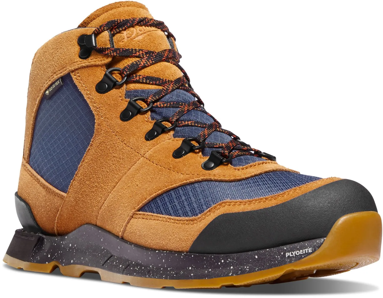 Danner Mens Free Spirit Brown/Navy Suede Hiking Boots