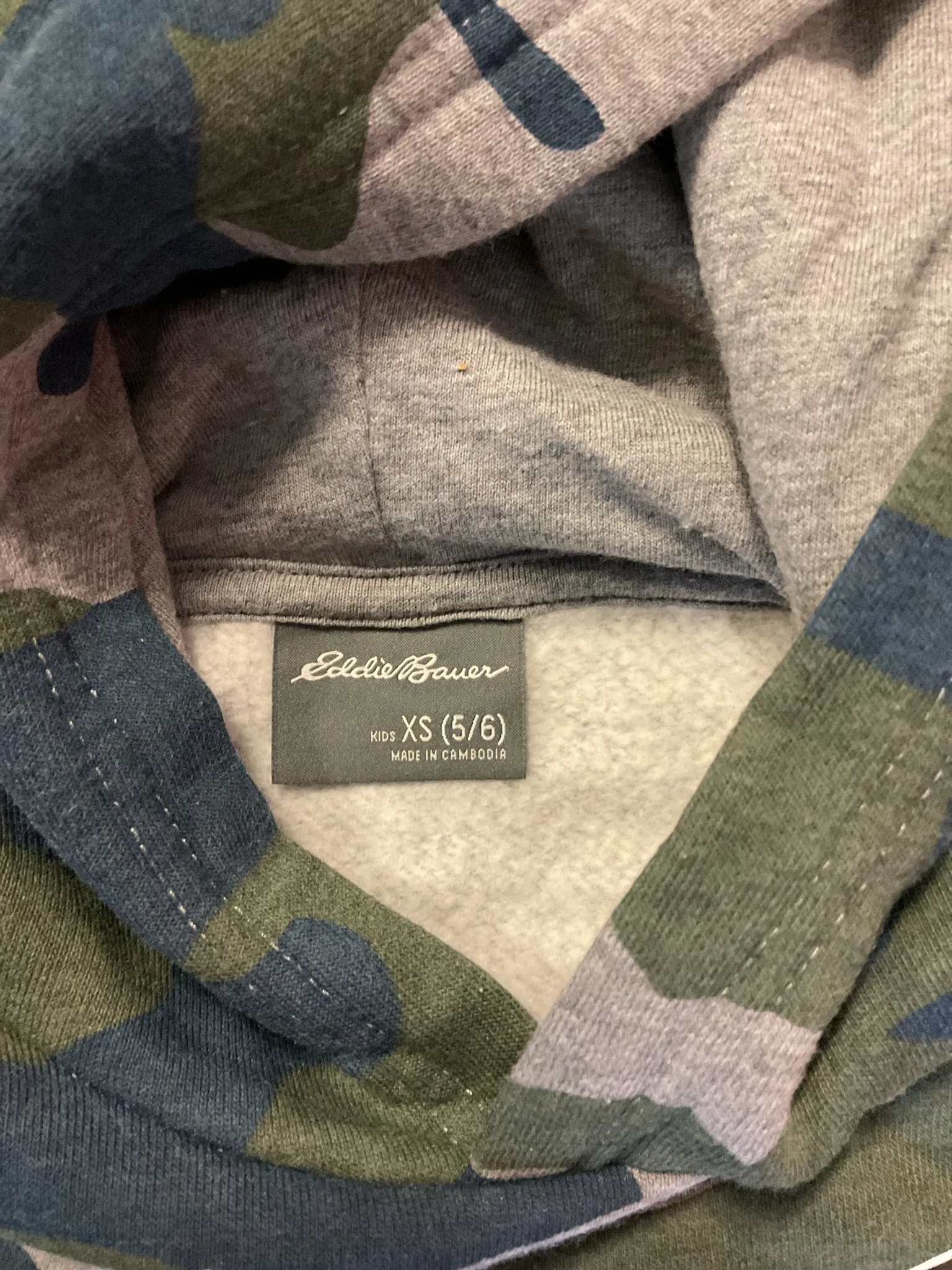 Eddie Bauer Hoodie Boy's 5/6