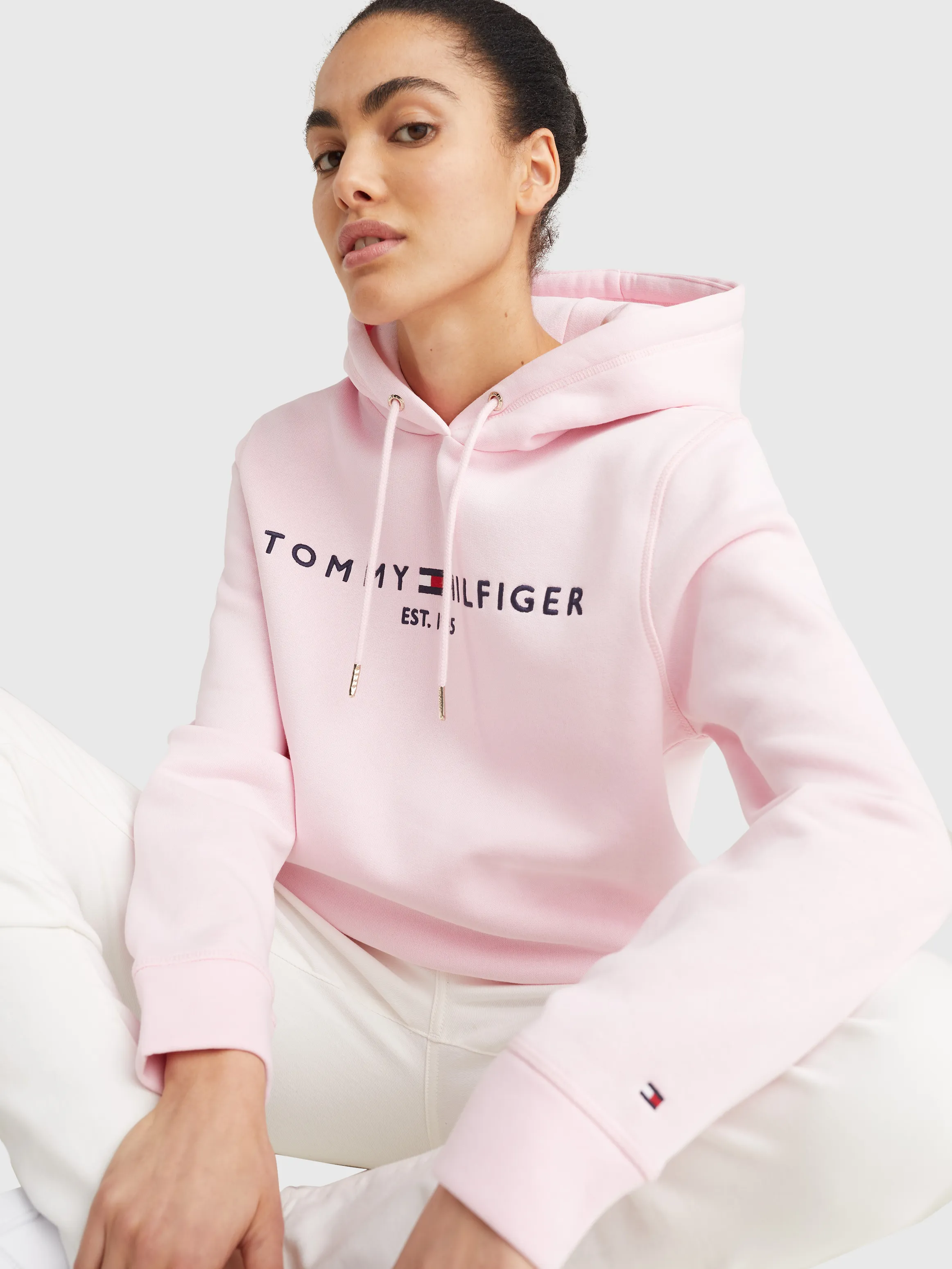 Essential Drawstring Hoodie |  Hoodies |  Tommy Hilfiger