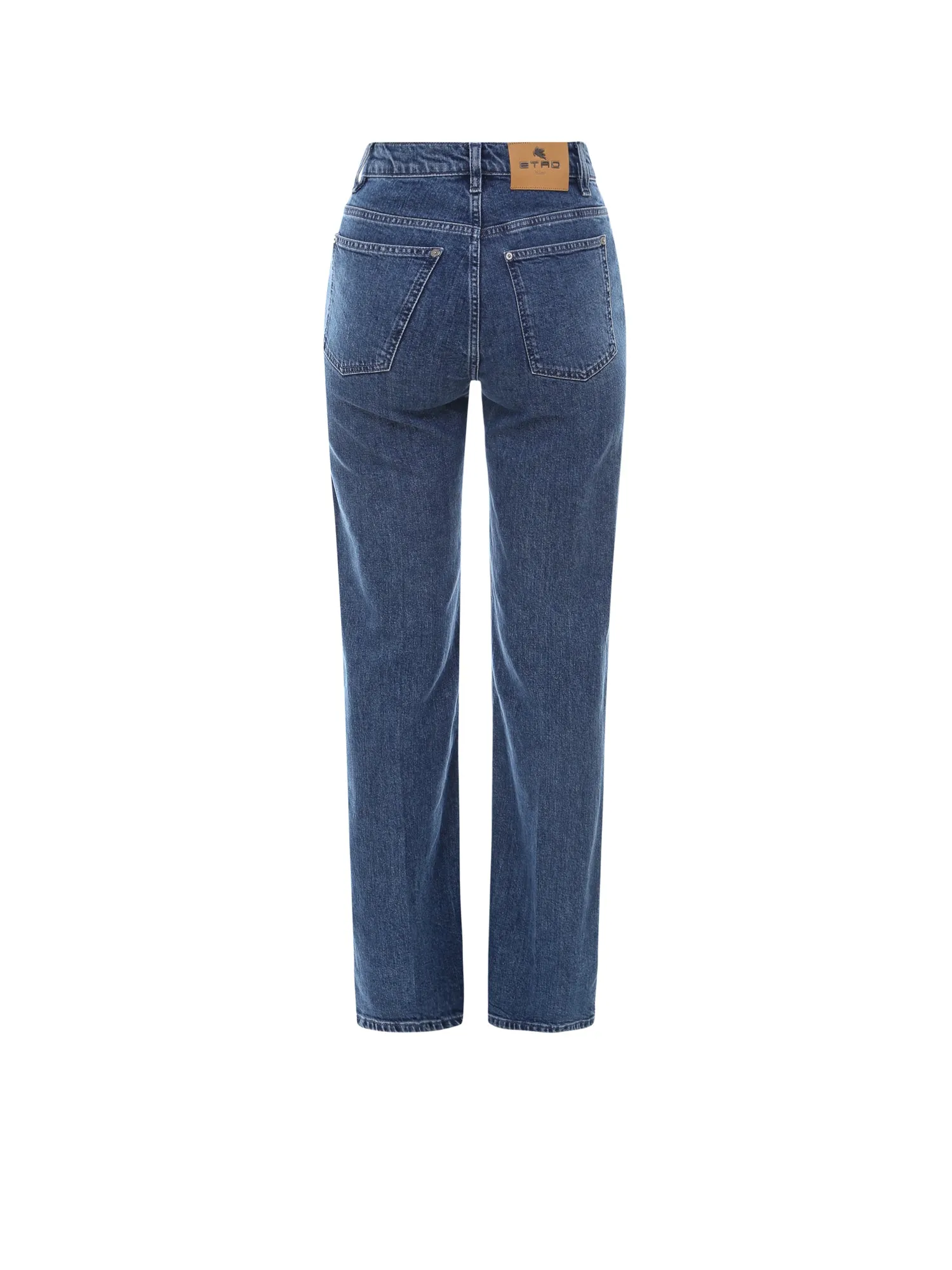 Etro High-Waist Bootcut Jeans