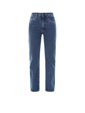 Etro High-Waist Bootcut Jeans