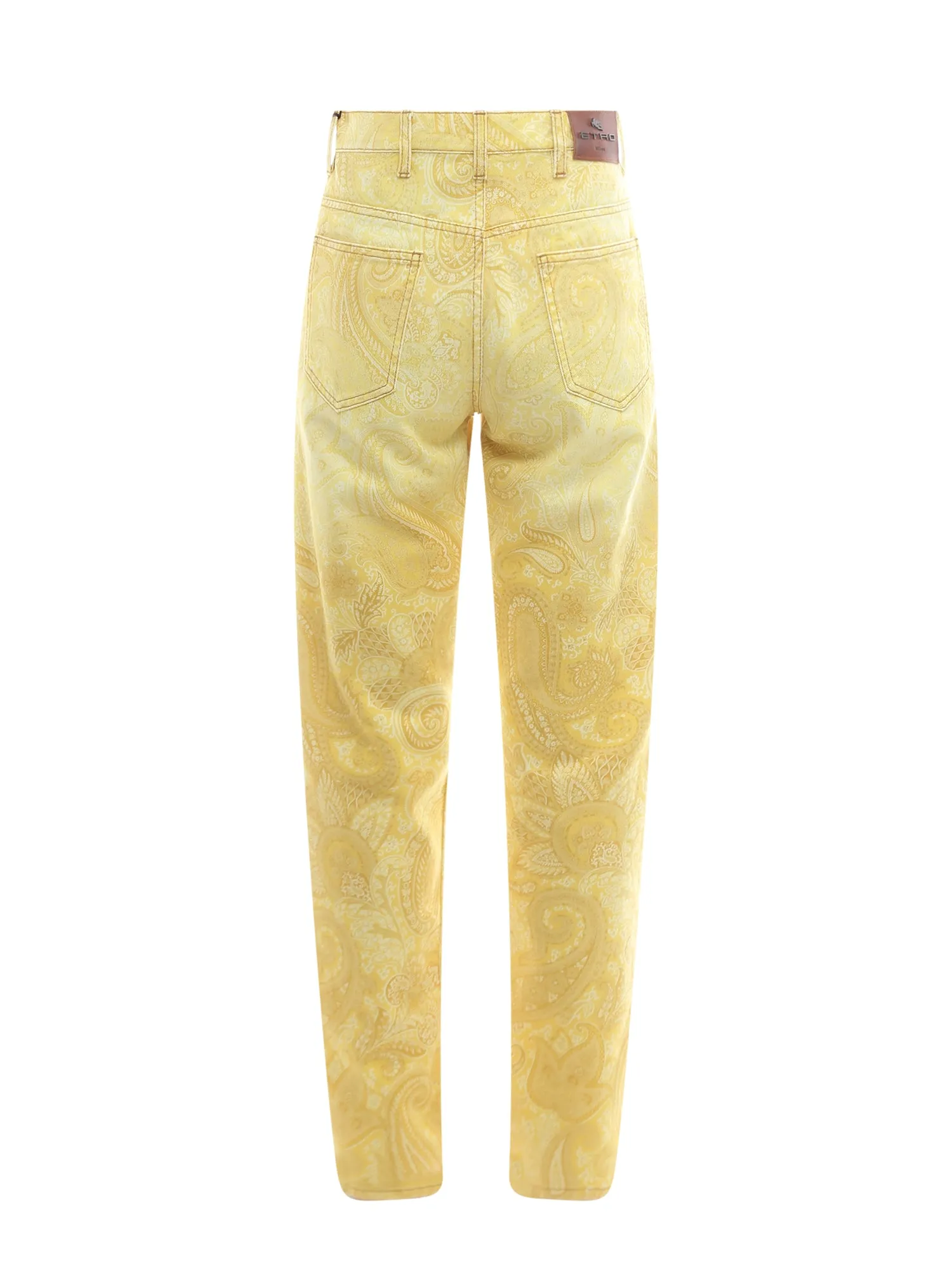 Etro Paisley Printed Straight Leg Jeans