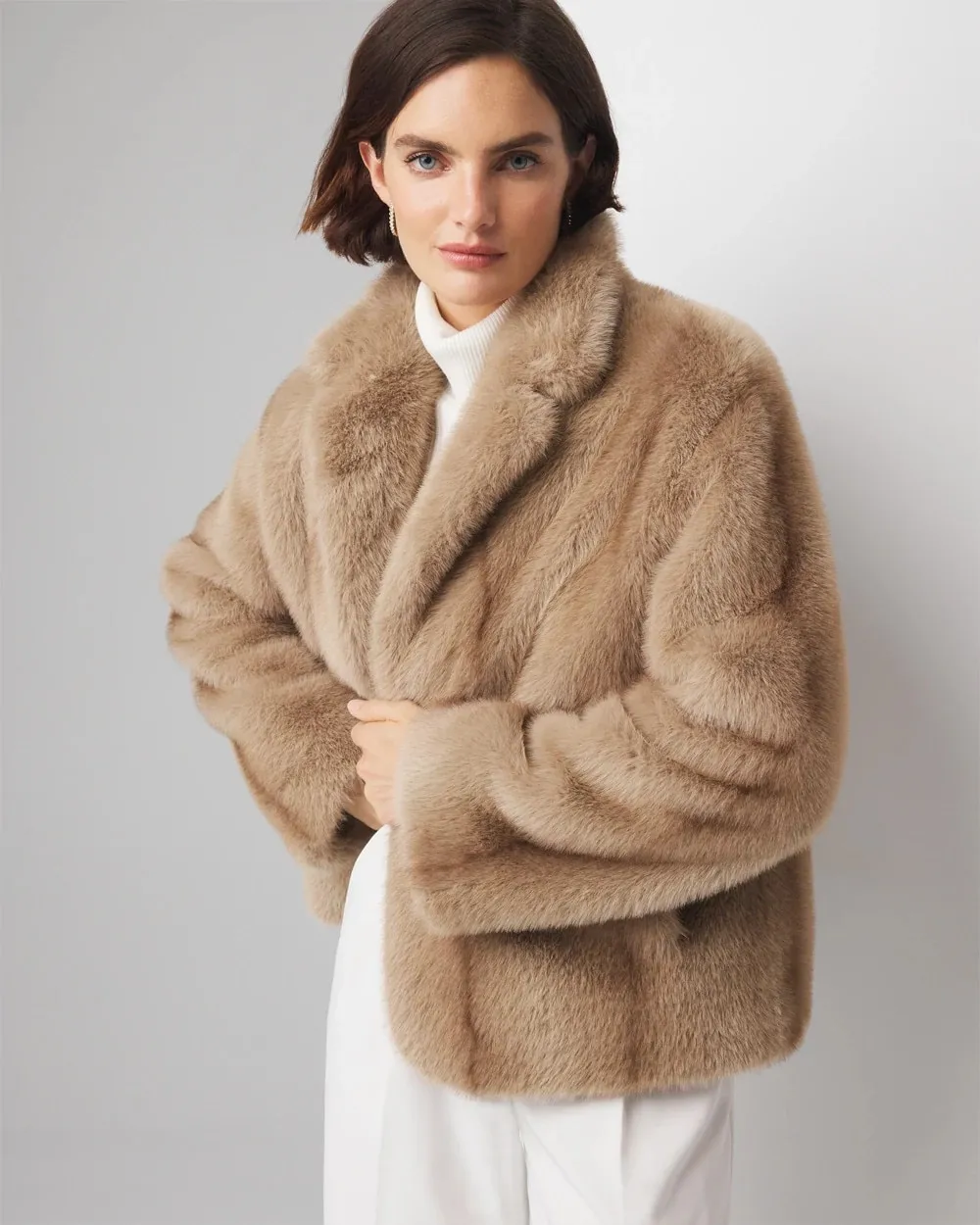 Faux Fur Coat