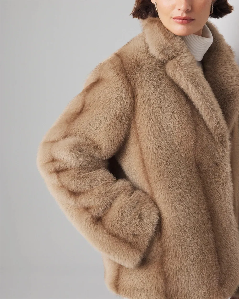 Faux Fur Coat