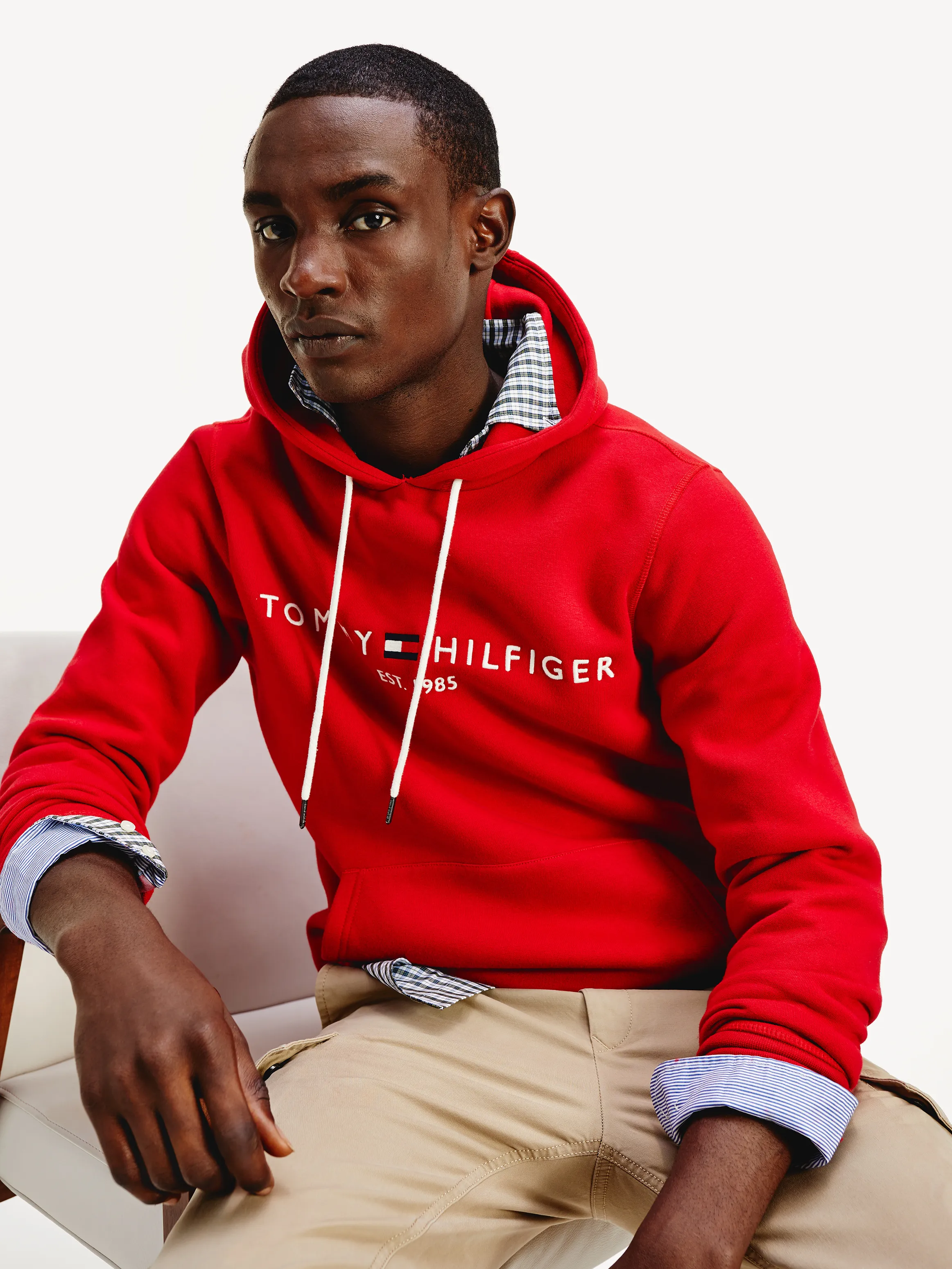 Flex Logo Hoodie |  Sweatshirts & Hoodies |  Tommy Hilfiger