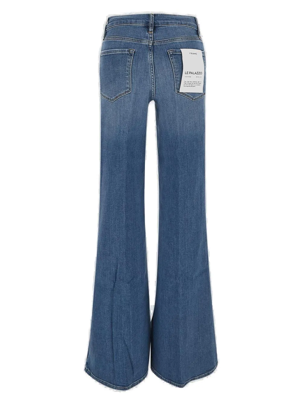 Frame High-Waisted Wide-Leg Jeans