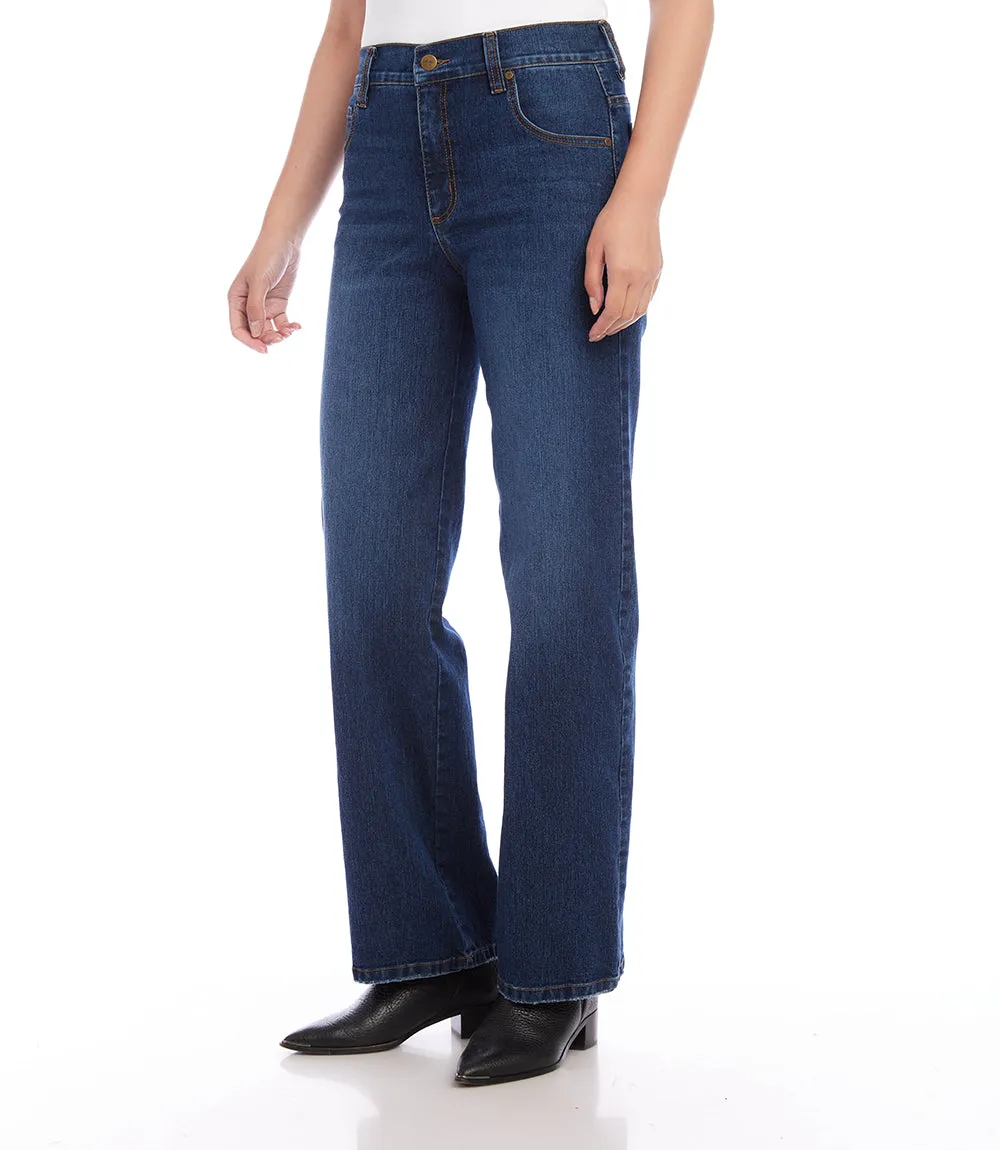 Full Length Wide Leg Jeans