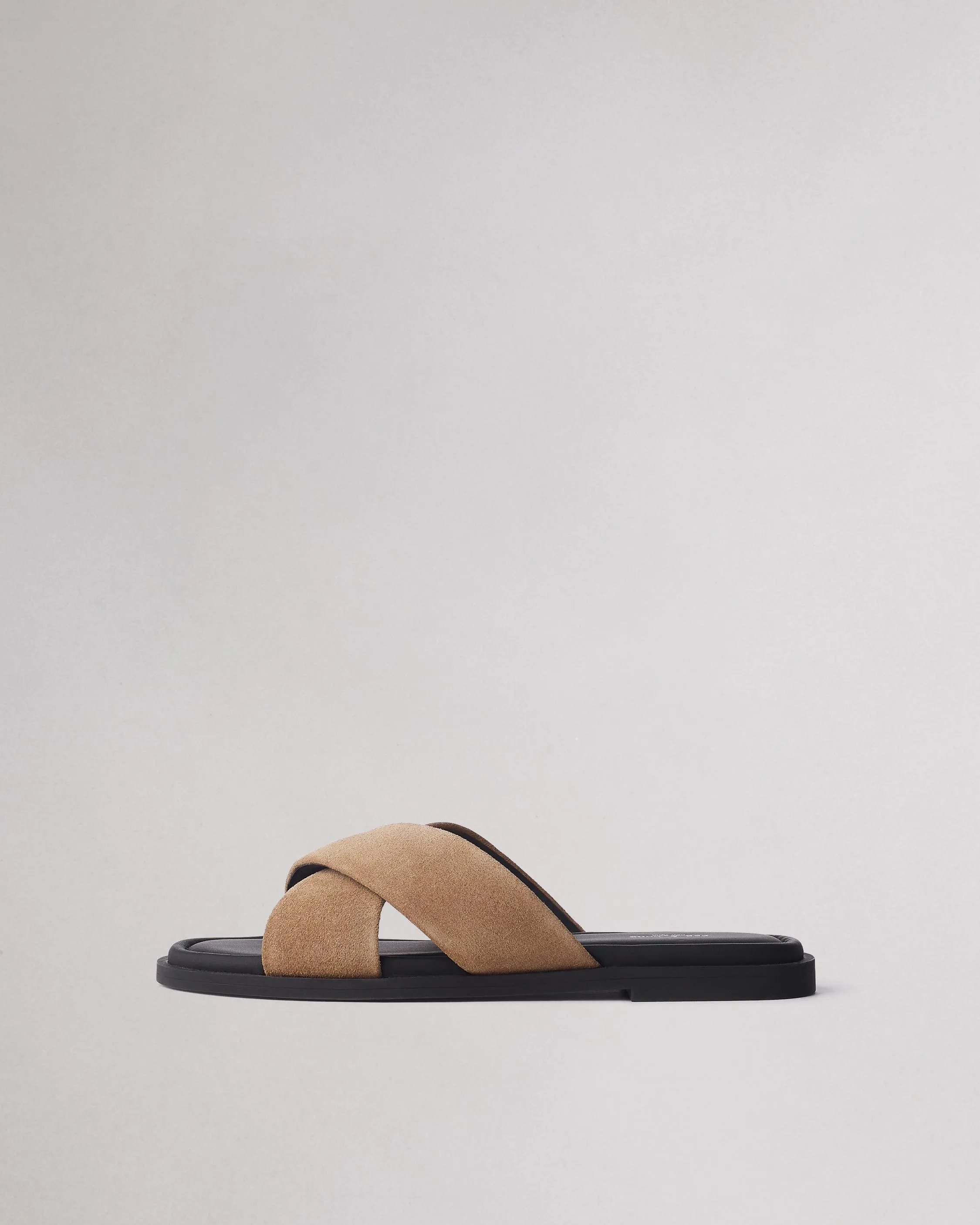 Geo Suede Strap Sandal