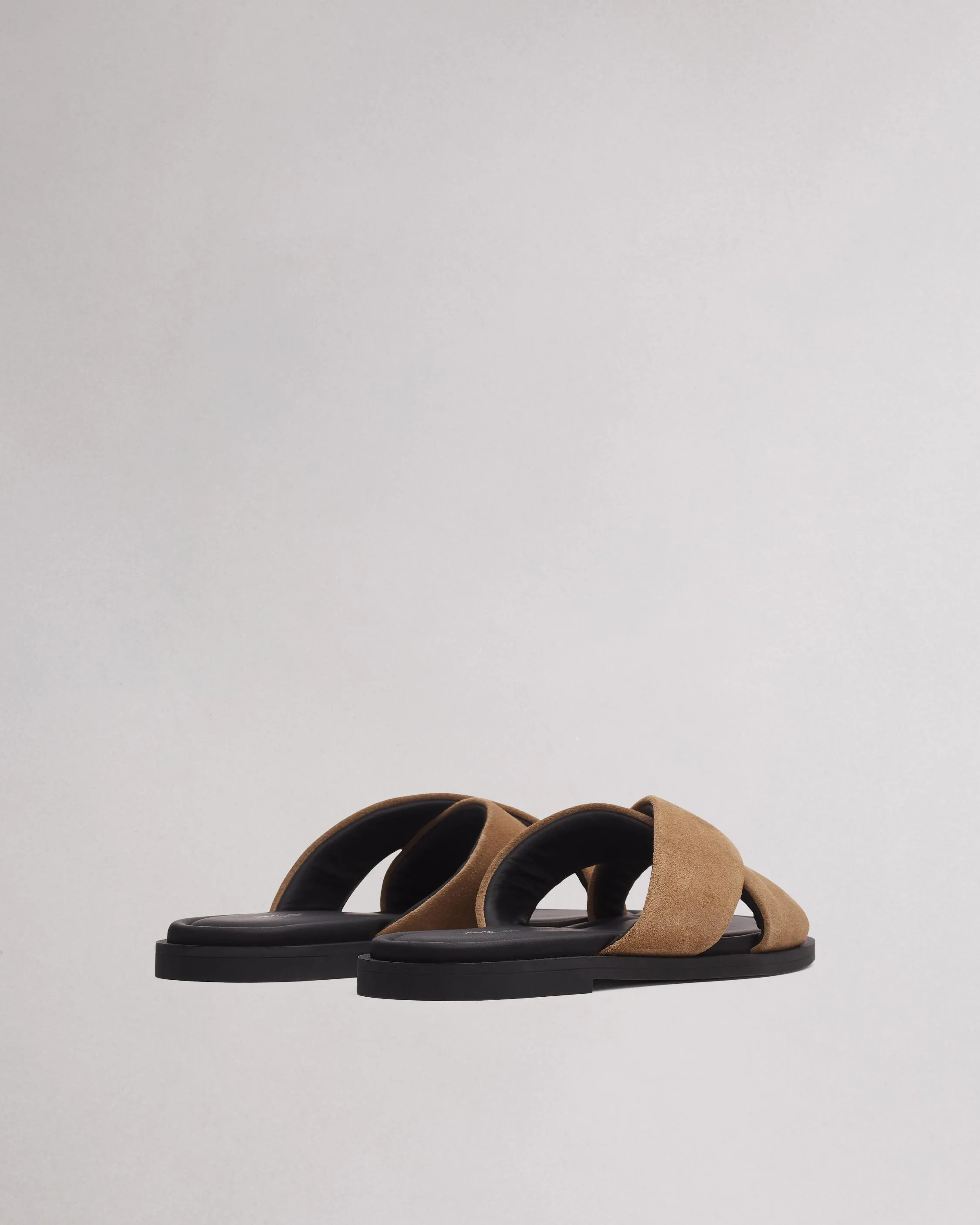 Geo Suede Strap Sandal