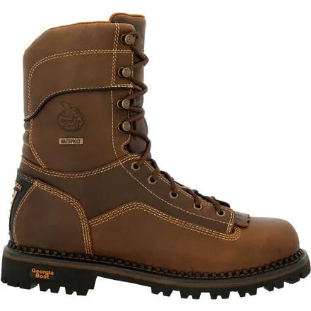 Georgia Boot AMP LT Low Heel Logger Waterproof Work Boot