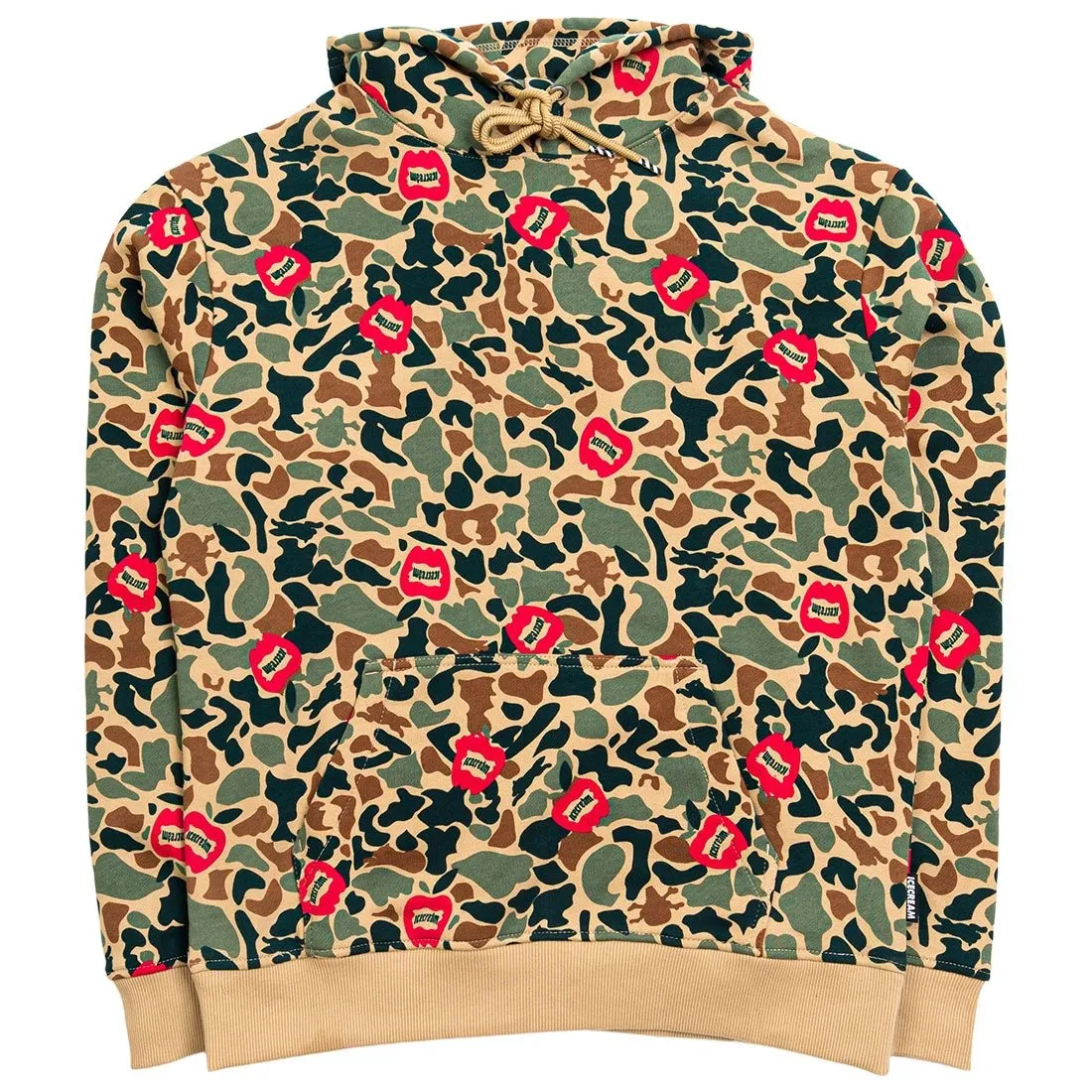 Ice Cream Men Hidden Hoody (camo / green / brown)