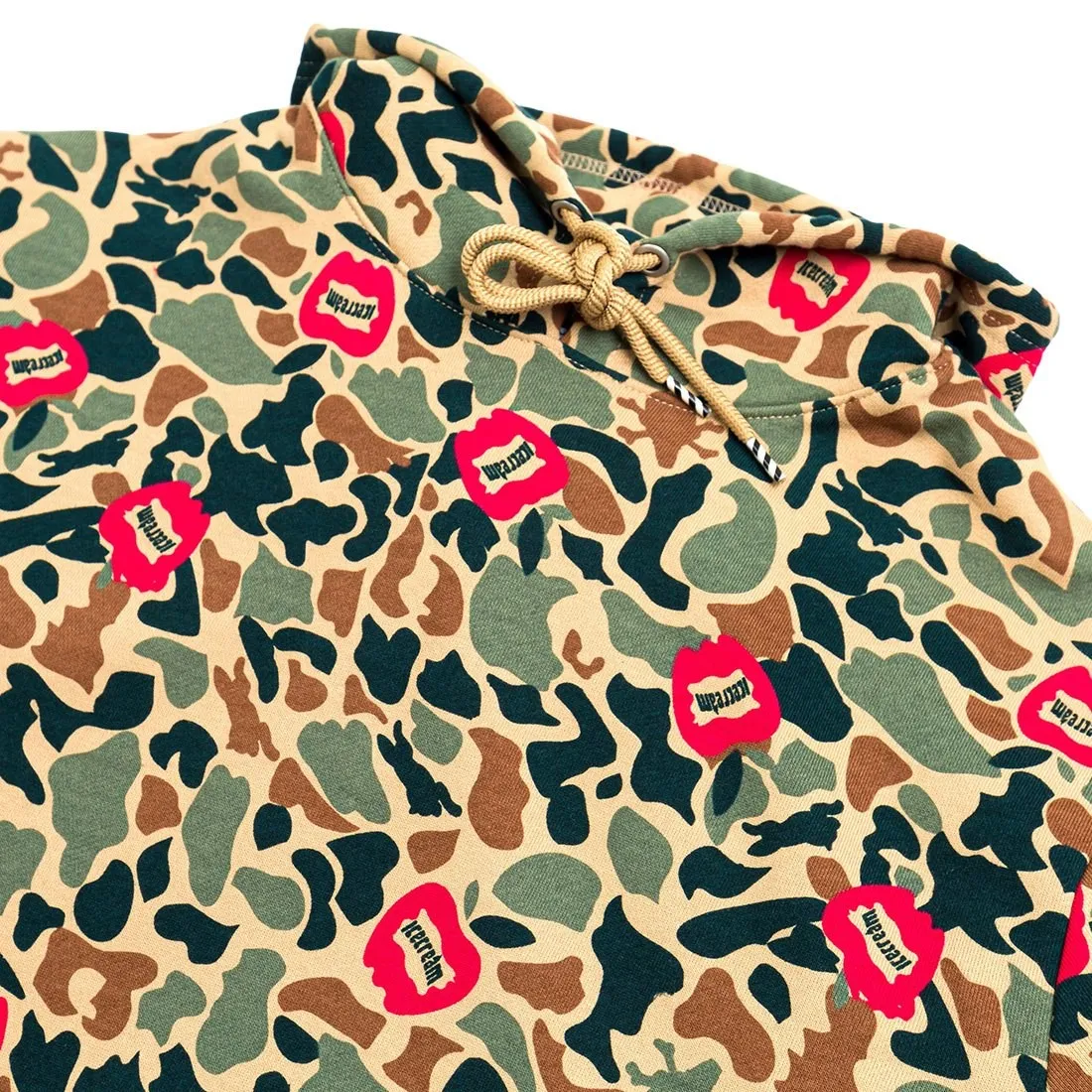 Ice Cream Men Hidden Hoody (camo / green / brown)