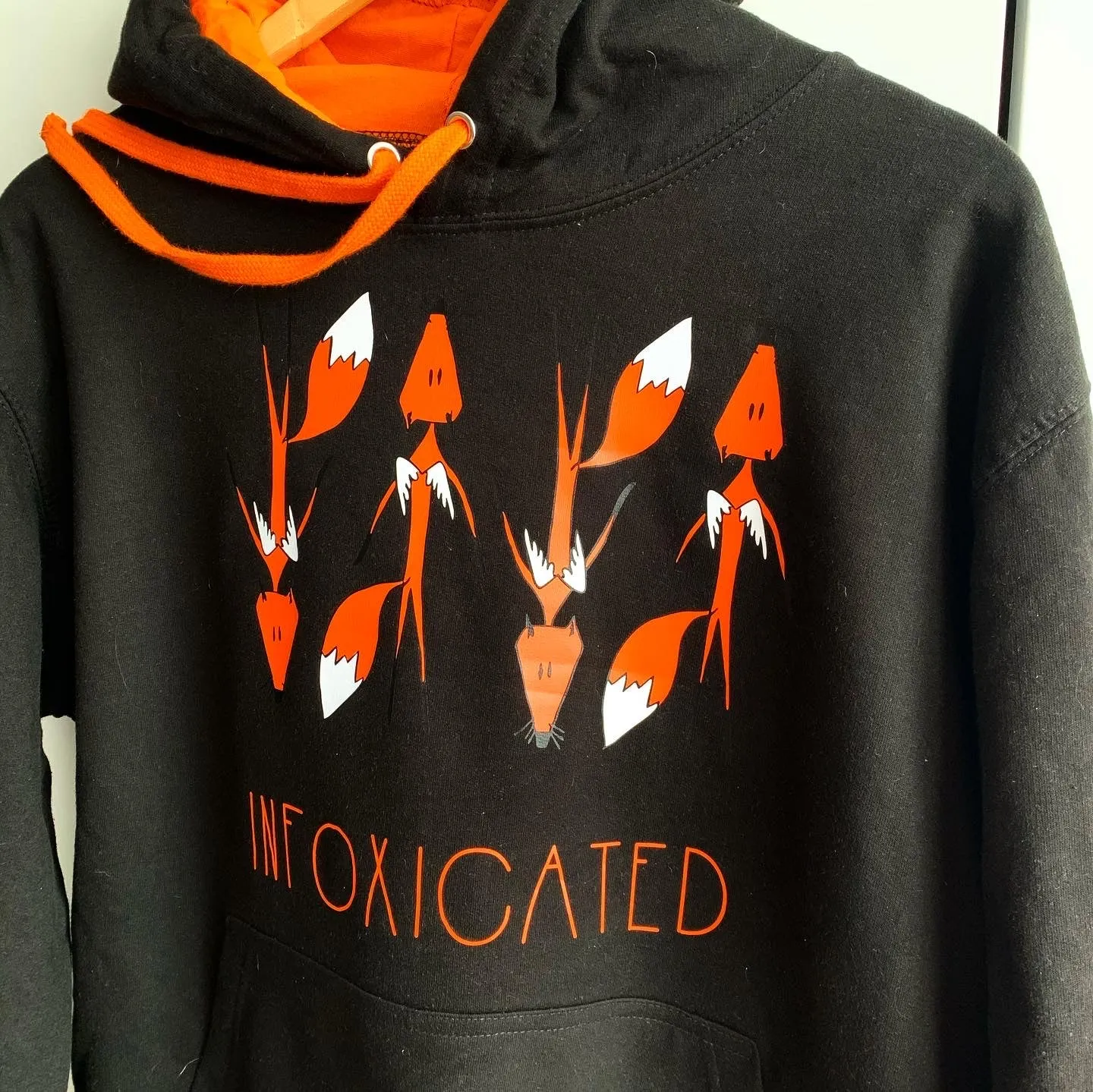 Infoxicated unisex hoodie