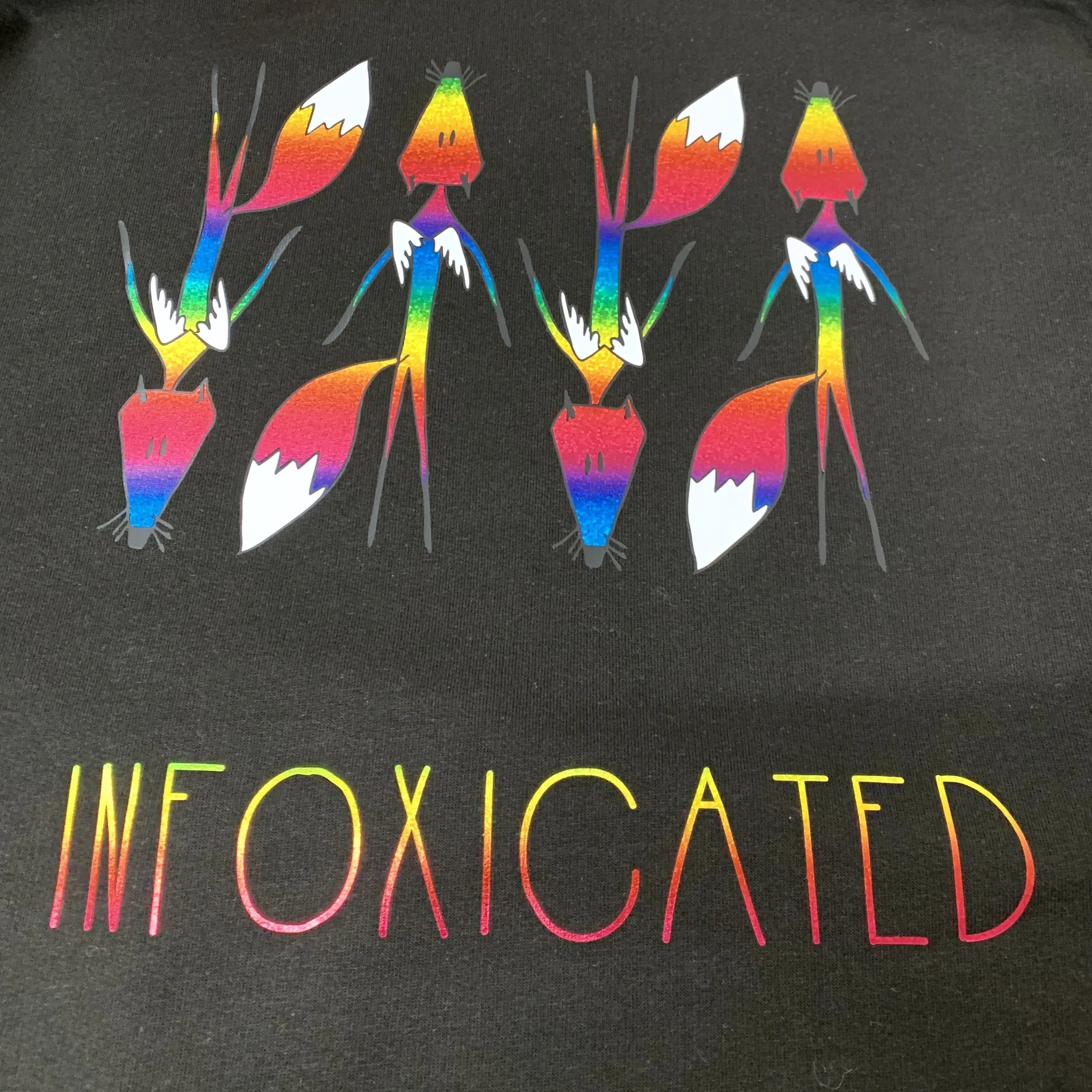 Infoxicated unisex hoodie