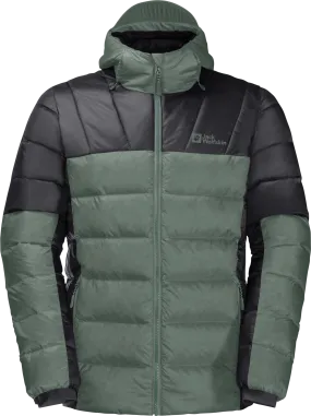 Jack Wolfskin Men's Nebelhorn Down Hoody Hedge Green | Buy Jack Wolfskin Men's Nebelhorn Down Hoody Hedge Green here |