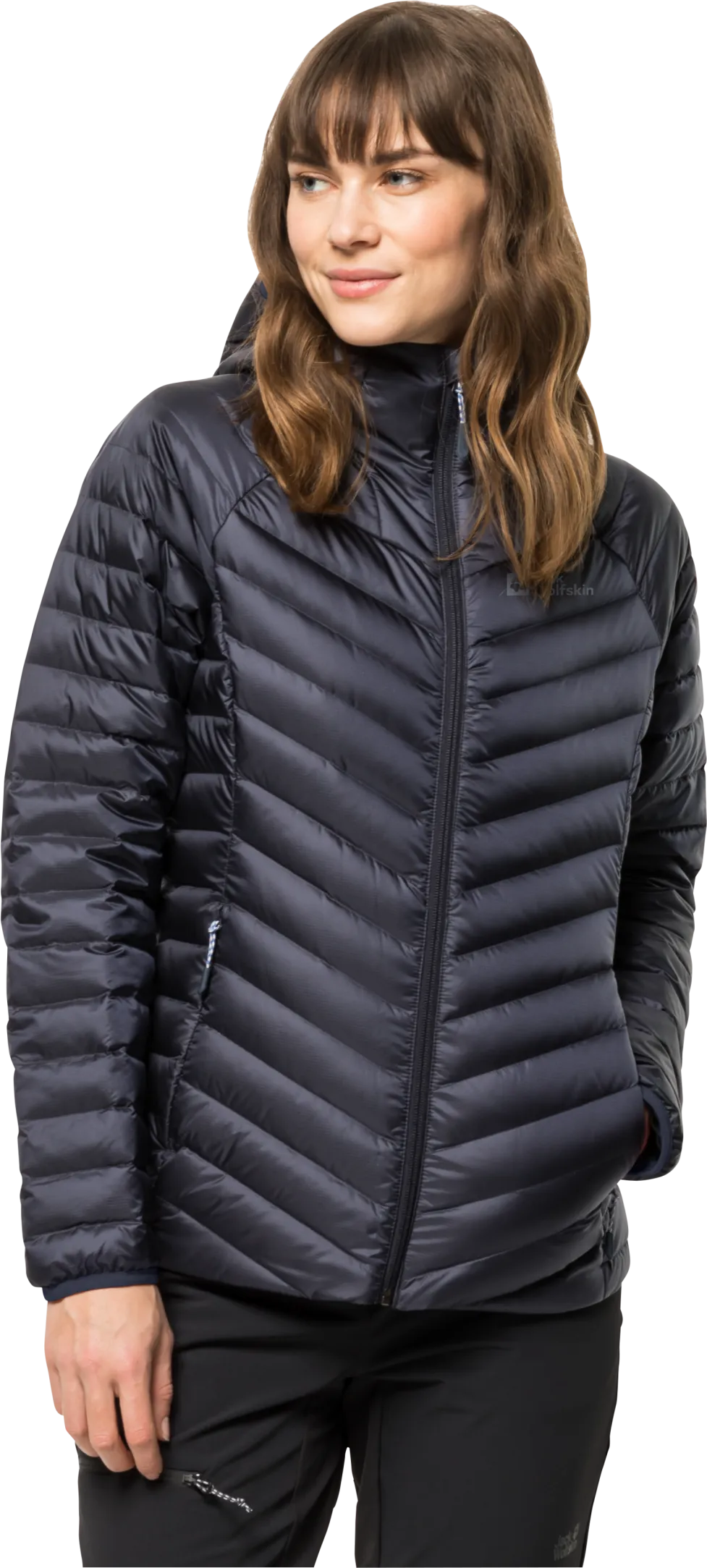 Jack Wolfskin Women's Passamani Down Hoody Graphite | Buy Jack Wolfskin Women's Passamani Down Hoody Graphite here | O