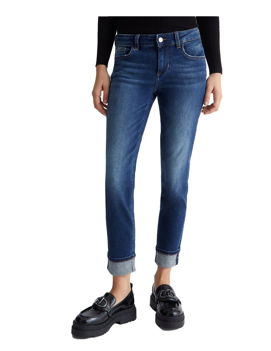 Jeans Liu Jo donna UF3006D4615 blu