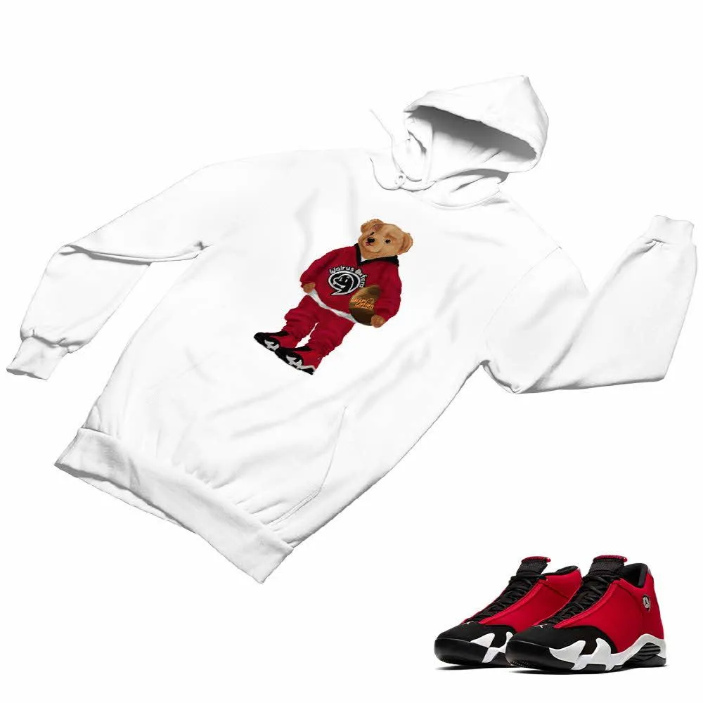 Jordan 14 Retro Gym Red Matching Custom Designed Hoodies JD 14-7-19