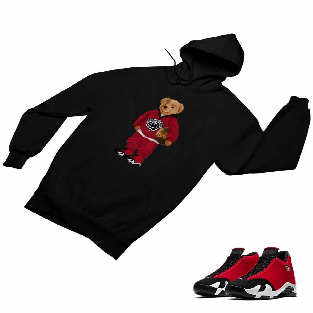 Jordan 14 Retro Gym Red Matching Custom Designed Hoodies JD 14-7-19