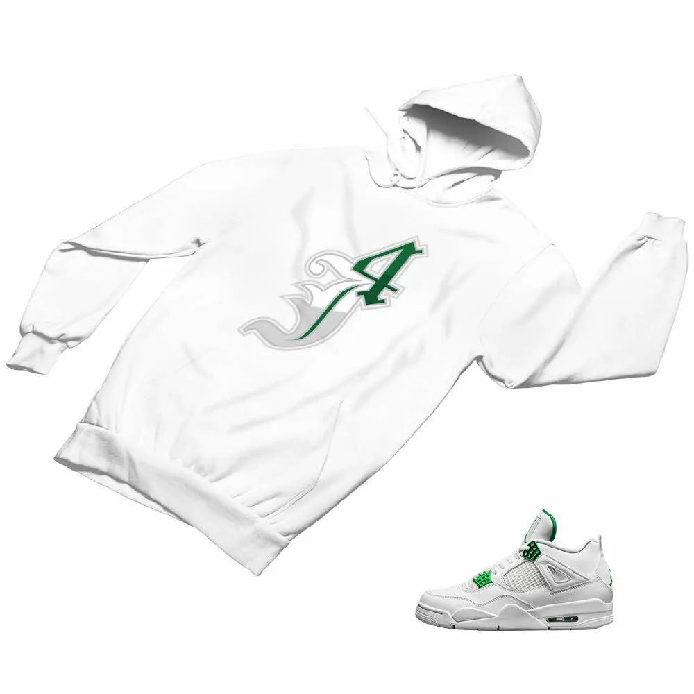 Jordan 4 Green Matching Custom Designed Hoodies JD 4-23-40