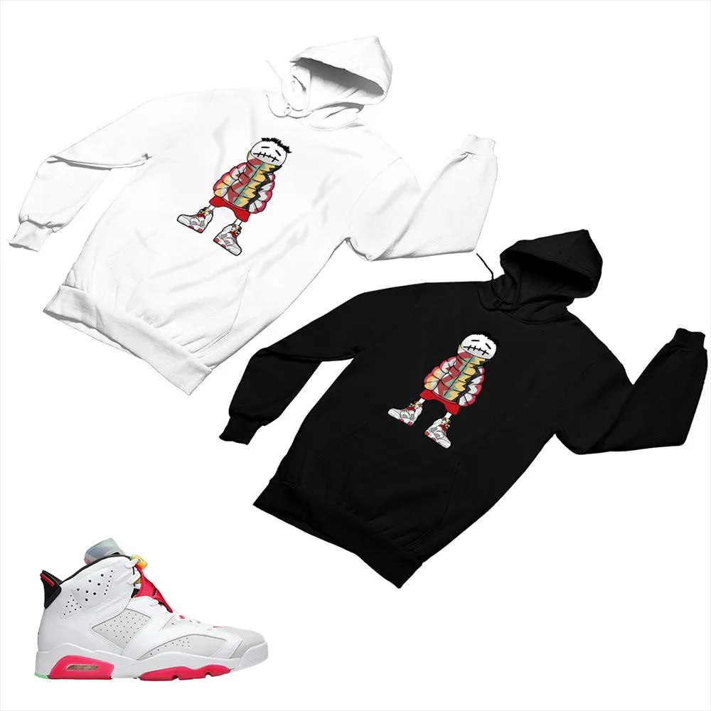 Jordan 6 Neutral Gray Matching Custom Designed Hoodies JD 6-22-12