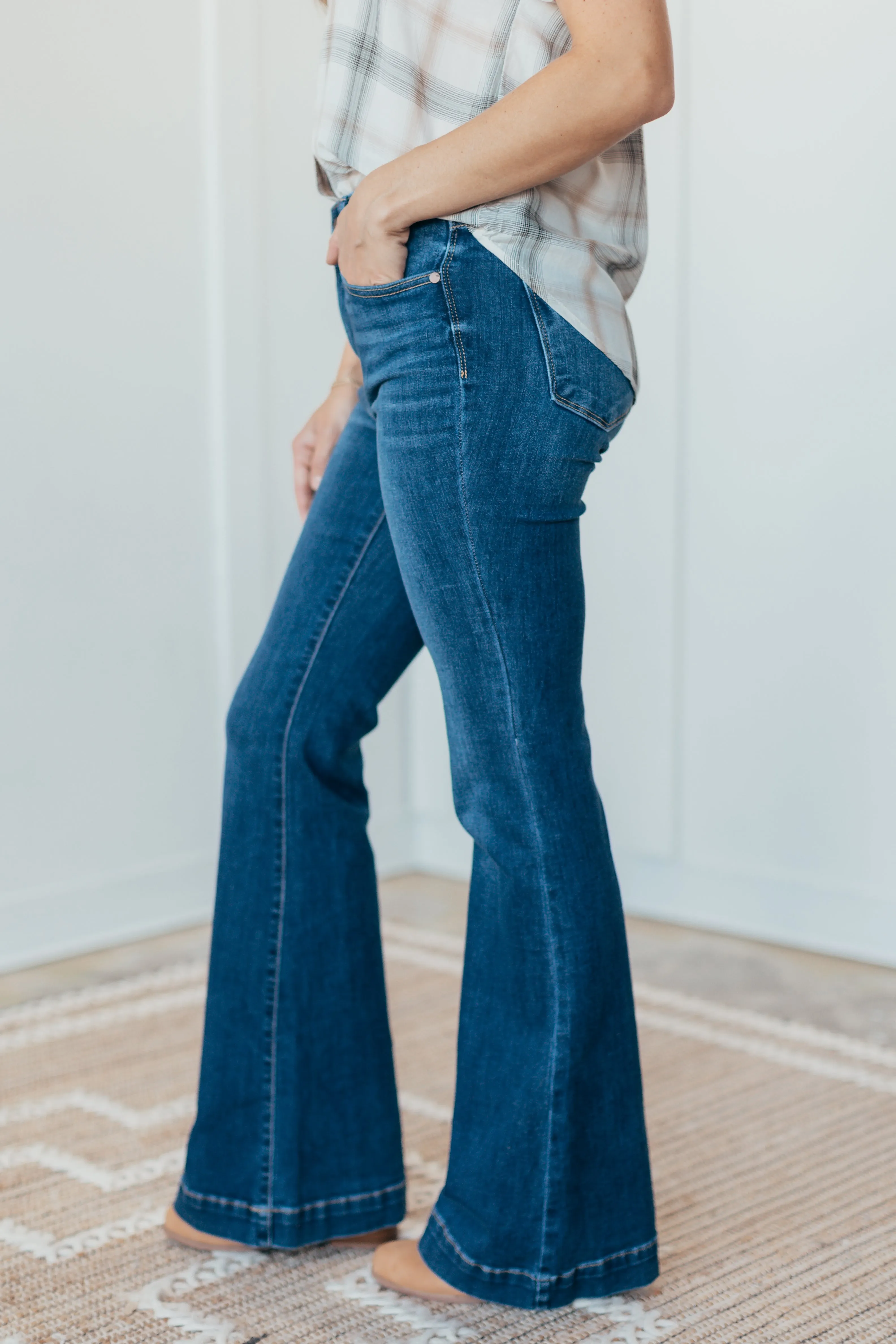 Judy Blue Sydney High Rise Flare Jeans