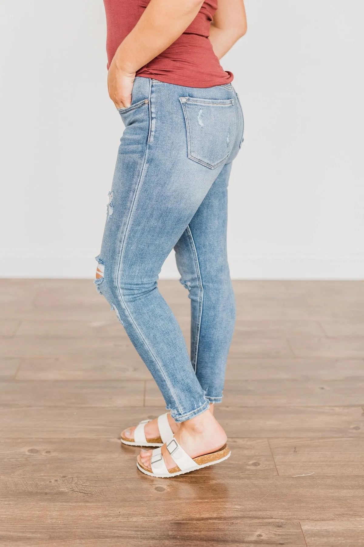 KanCan Curvy Skinny Jeans- Hillary Wash