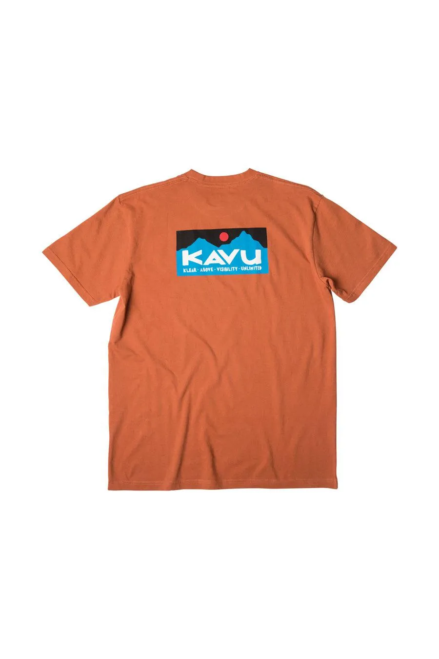 Kavu Klear Above The Etch Art T-shirt In Copper