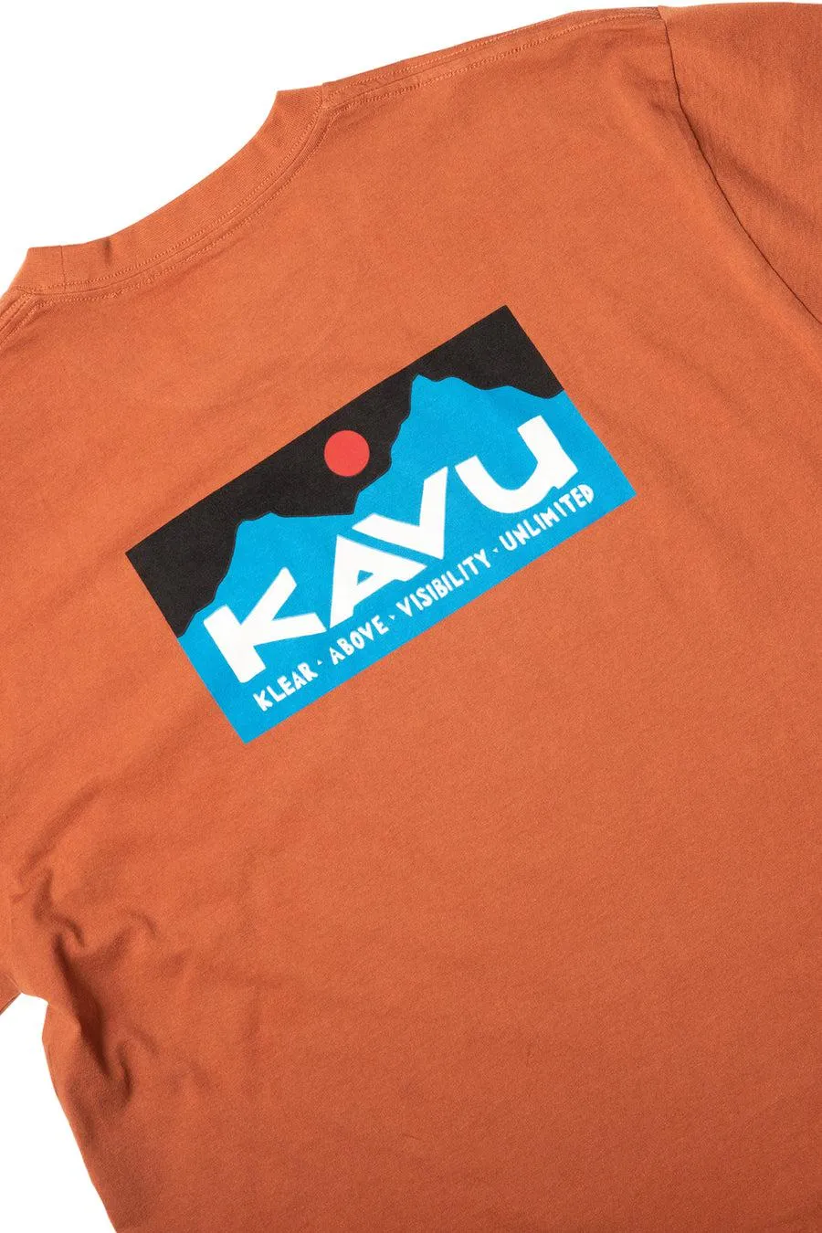 Kavu Klear Above The Etch Art T-shirt In Copper